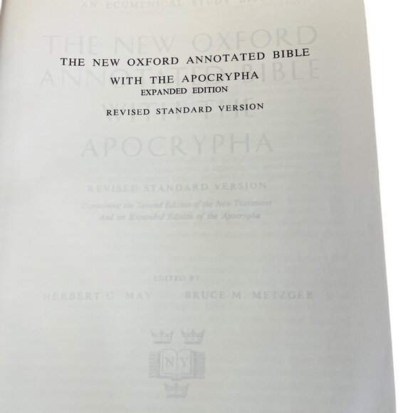 Regency 883MC Holy Bible King James Version Black Leather Bound Concordance 9" x - Picture 6 of 13